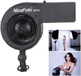 img 4 attached to 💨 Wind Studio Hair Blower Fan for Capturing Fashionable Portrait Photos