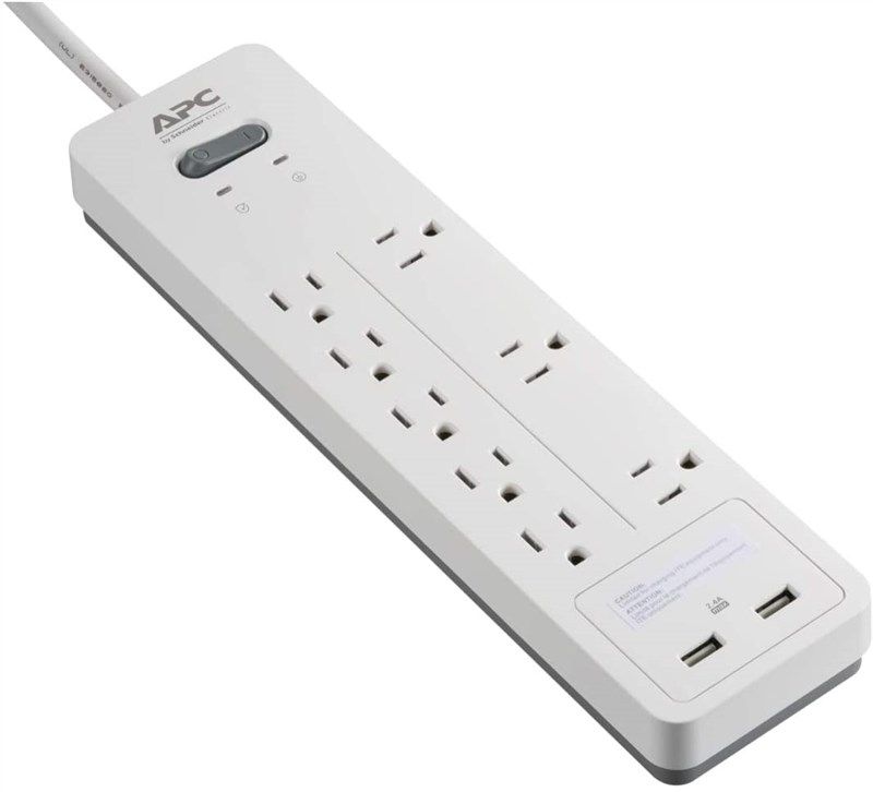apc 8 outlet protector surgearrest ph8u2w 로고