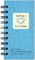 mini lt blue hard cover gratitude & acts of kindness journal: prompts, recycled paper & more logo