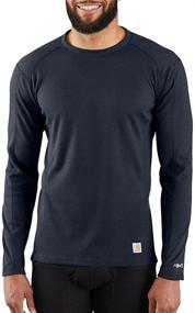img 1 attached to 👕 Carhartt Men's Base Force Midweight Classic Crew: Ultimate Workwear Comfort