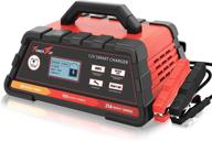 smart battery charger/maintainer with engine start - 2/10/25a, 12v | fully automatic | cable clamps logo