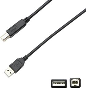 img 2 attached to 🔌 Male USB Cable for Printer Scanner