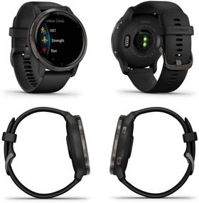 img 3 attached to 🕒 Garmin Venu 2 GPS Smartwatch Bundle: AMOLED Display, Music, and Wearable4U Black Earbuds for Sport and Fitness