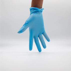 img 1 attached to Safeko Vinyl Powder Free Disposable Gloves - Latex Free, Large, Box of 100 Gloves, Clear - Buy Online Now!