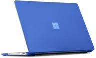 mcover hard shell case for 2019 15-inch microsoft surface laptop 3 computer ( released after oct laptop accessories logo