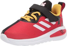 img 4 attached to 👟 Unisex Girls' Shoes in Magenta featuring Adidas Fortarun Mickey