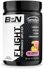 img 4 attached to 🍋 Bare Performance Nutrition Flight Pre Workout Energy Focus Endurance Pink Lemonade - Caffeine Anhydrous, DiCaffeine Malate, N-Acetyl Tyrosine (30 Servings)