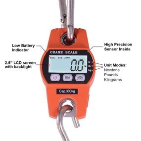 img 2 attached to 📏 Precision Hanging Stainless Steel Display Weight Scale