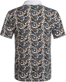 img 1 attached to 👕 URRU Fabric Sporty Printed T Shirt: Trendy Men's Clothing With an Active Edge