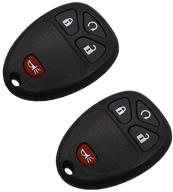 🔑 drivestar car key keyless entry remote | chevy express silverado & gmc sierra | set of 2 logo