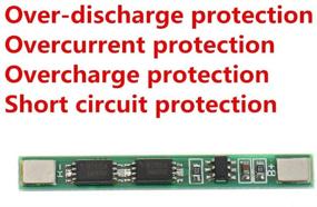 img 3 attached to 🔋 Premium 5PCS 1S 3.7V 4A 18650 BMS Charger PCB Protection Board for Li-ion Lithium Battery Cells