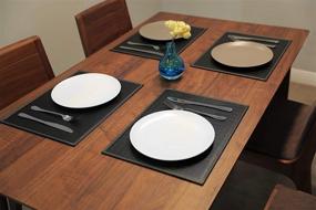 img 3 attached to WILDFOUND XinFu Placemats Leather Resistant