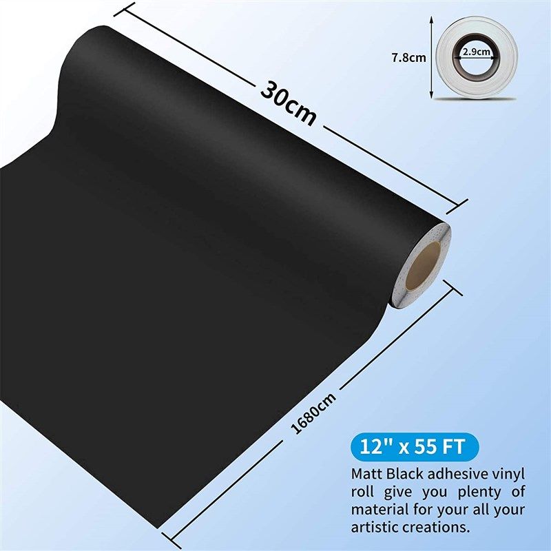 Prime Vinyl Permanent Vinyl Sheets, Self Adhesive Vinyl for Cricut, 12 x 12  inch, 25 Sheets