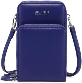 img 4 attached to Women's Crossbody Bags with Small Phone Wallet Credit - Handbags & Wallets