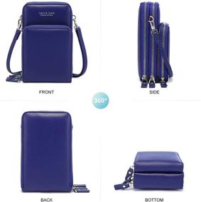 img 3 attached to Women's Crossbody Bags with Small Phone Wallet Credit - Handbags & Wallets