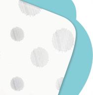 👶 papablic waterproof bassinet fitted sheet - 100% jersey knit cotton - compatible with papablic & mika micky bedside sleeper - best for baby's sleep comfort logo