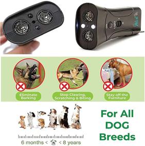 img 3 attached to 🐶 Pets et Us Bark Control Device - Anti Barking Device for Dogs Training Kit | Effective Range of 16.4 Ft | Safe Indoors and Outdoors | Stop Dog Barking