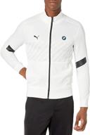 👕 puma men's bmw m motorsport t7 track jacket: stylish performance gear logo