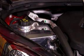 img 1 attached to 🚗 Mishimoto Ford Fiesta ST 2014+ Black Expansion Tank​ (MMRT-FIST-14EBK) for Enhanced Compatibility​