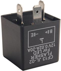 img 2 attached to Dewhel 1 pc CF-13 CF13 EP34 3 Pin Electronic Flasher - Fix 12V 0.02A-20A For LED Turn Signal Light Bulbs - Hyper Blink Flash No Flash - Ultimate Solution!