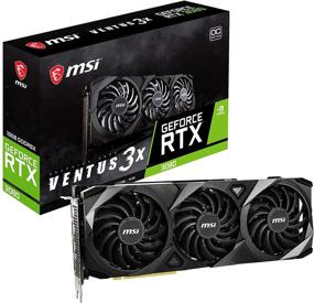 img 4 attached to 🎮 MSI Gaming GeForce RTX 3080 Ventus 3X 10G OC LHR: Powerful Ampere Architecture Graphics Card with Nvlink, Torx Fan 3, and HDMI/DP Connectivity