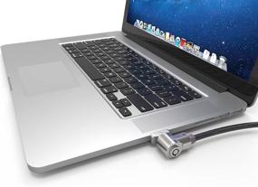 img 1 attached to 🔒 Enhanced Security Solution: Maclocks MBPRLDGZ01KL Ledge Laptop Lock Slot Adapter for MacBook Pro (Silver) - Includes Keyed Lock