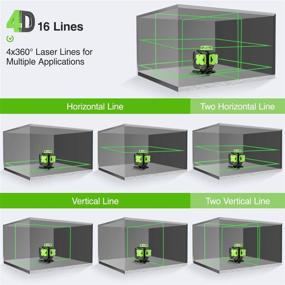 img 3 attached to 🎯 Huepar Lines Self Leveling Laser 360°Cross: Best-in-Class Precision for Accurate Alignment