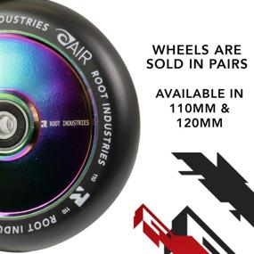 img 3 attached to 🔥 High Performance AIR Wheels 110mm - 120mm: Matchless Quality and Versatility - Complete with Bearings - 90 Day Warranty