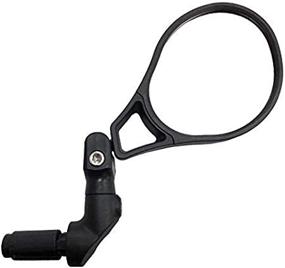 img 2 attached to 🚴 Hafny E13 Approved E-Bike Mirror, Large Surface Bar End Bike Mirror with HD Automotive Grade Glass, Provides Safe Blast-Resistance for Enhanced Cyclist Safety