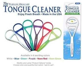 img 2 attached to Tongue Cleaner Company Neon Tongue Cleaner: Effective Multi-Pack for Optimal Oral Hygiene!