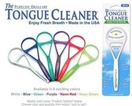 tongue cleaner company neon tongue cleaner: effective multi-pack for optimal oral hygiene! logo