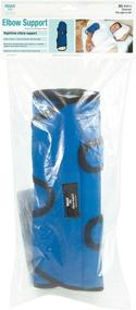 img 3 attached to 👍 IMAK RSI Elbow Support: Universal Size, Blue Color – Gentle Immobilization for Nighttime Relief – Removable Splint Included – Customizable Compression with Hook & Loop Closures