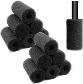 img 4 attached to 🐟 MyfatBOSS Pre Filter Sponge: 12 Pack Aquarium Filter Foam Replacement for Fish Tanks