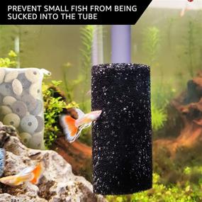 img 2 attached to 🐟 MyfatBOSS Pre Filter Sponge: 12 Pack Aquarium Filter Foam Replacement for Fish Tanks