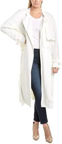 img 3 attached to RACHEL Rachel Roy Womens Trench Women's Clothing and Coats, Jackets & Vests