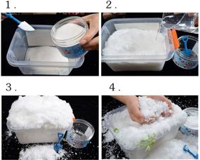 img 3 attached to ❄️ Cloud Slime Instant Snow Powder - Makes 5 Gallons of Artificial Snow