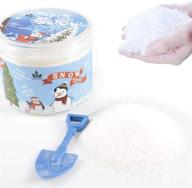 ❄️ cloud slime instant snow powder - makes 5 gallons of artificial snow logo