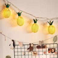 joiedomi 2-pack 10ft 10 led pineapple string lights (warm white) - battery operated fairy lights for indoor christmas, home party, wedding, bedroom decor логотип