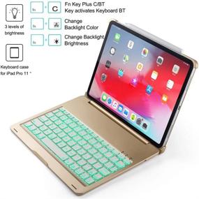 img 2 attached to BHUATO Keyboard Compatible Bluetooth Protector Tablet Accessories