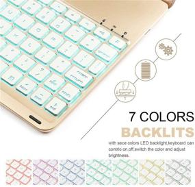 img 1 attached to BHUATO Keyboard Compatible Bluetooth Protector Tablet Accessories