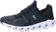 cloudswift running shoe mens black logo