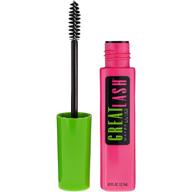 тушь для ресниц maybelline great lash черный логотип