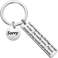 cyting apology keychain forgive jewelry logo
