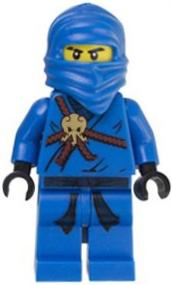 img 1 attached to Jay Blue Ninja Ninjago Minifigure