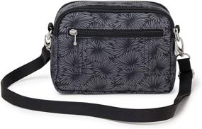 img 1 attached to Baggallini Oakland Crossbody Floral Print