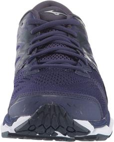 img 3 attached to Mizuno Womens Horizon Running Quarry Silver Sports & Fitness for Running