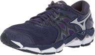 mizuno womens horizon running quarry silver sports & fitness for running logo