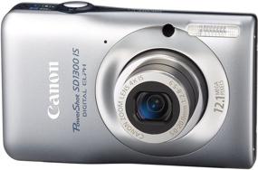 img 1 attached to 📸 Canon SD1300 IS 12.1 MP Digital Camera with 4x Wide Angle Optical Image Stabilized Zoom and 2.7-Inch LCD (Silver)