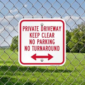 img 2 attached to 🚧 Enhanced Safety and Convenience: Private Driveway Bi Directional SmartSign Aluminum