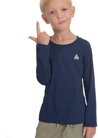 img 2 attached to Midubi Lightweight Compression T Shirts Undershirts Boys' Clothing for Underwear